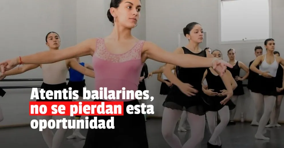 Esta semana finaliza la inscripción a los programas de formación "Talento Danza"