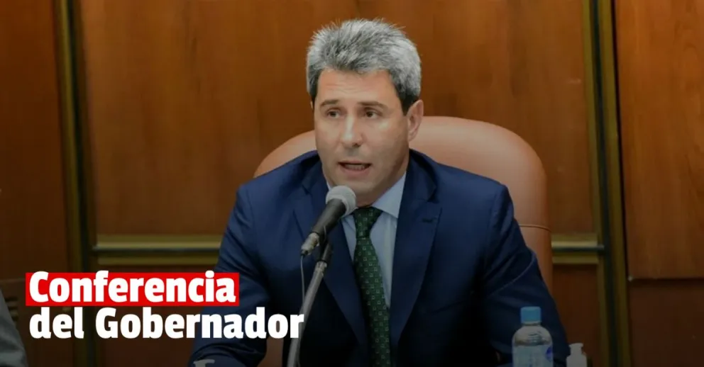 El Gobernador Sergio Uñac dará una conferencia sobre el reclamo docente 