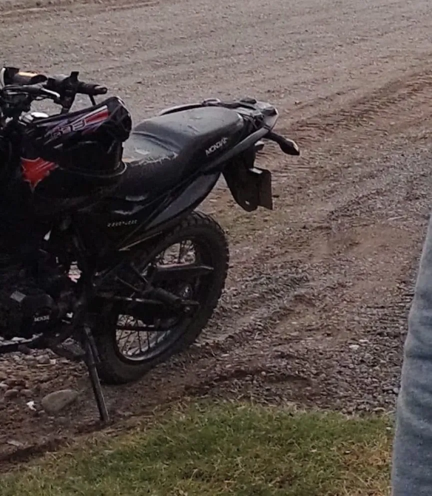 Le robaron la moto, su único medio de trasporte: “La uso para ir a trabajar” 