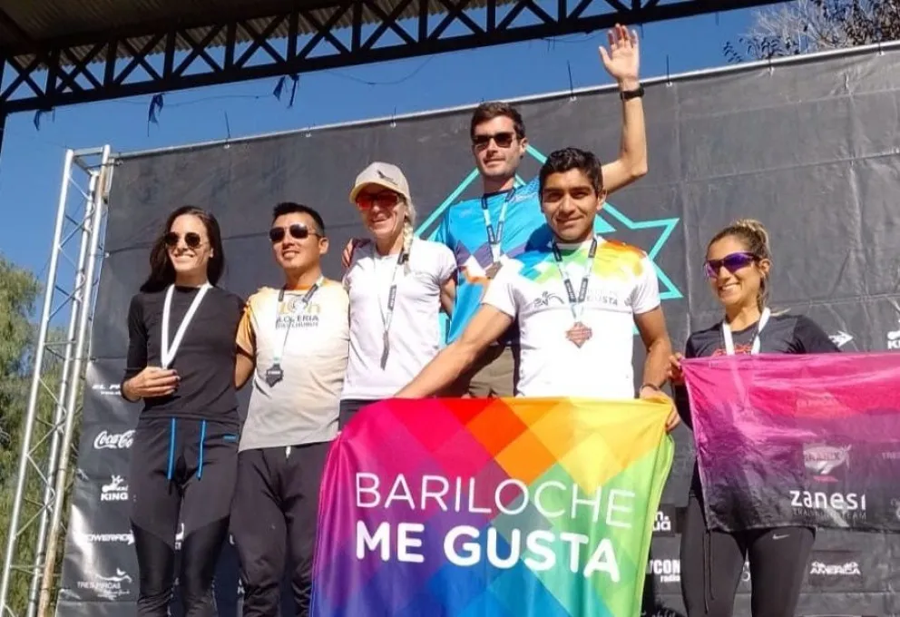 Mariqueo y Argüello mostraron su gran nivel y subieron al podio en el Nacional de Trail