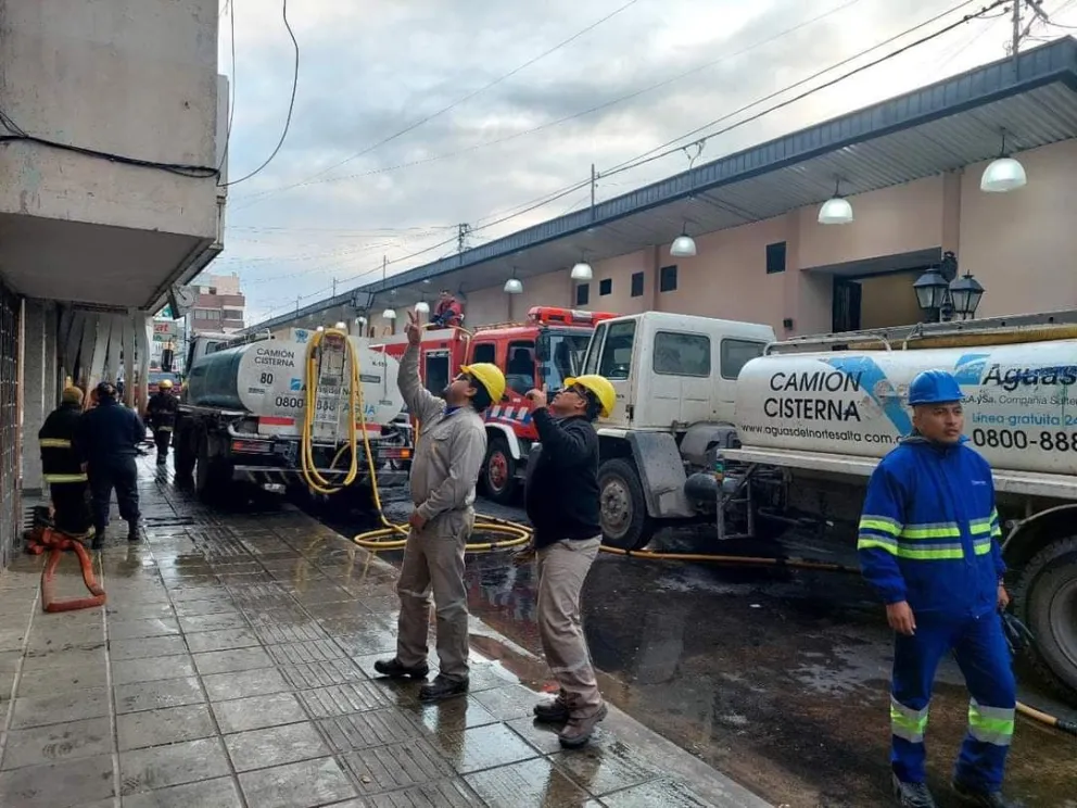 |VIDEO| Así comenzó el incendio en la feria de San Martín e Ituzaingó
