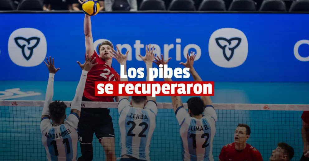 VNL: Argentina le ganó a Alemania con los sanjuaninos en la cancha