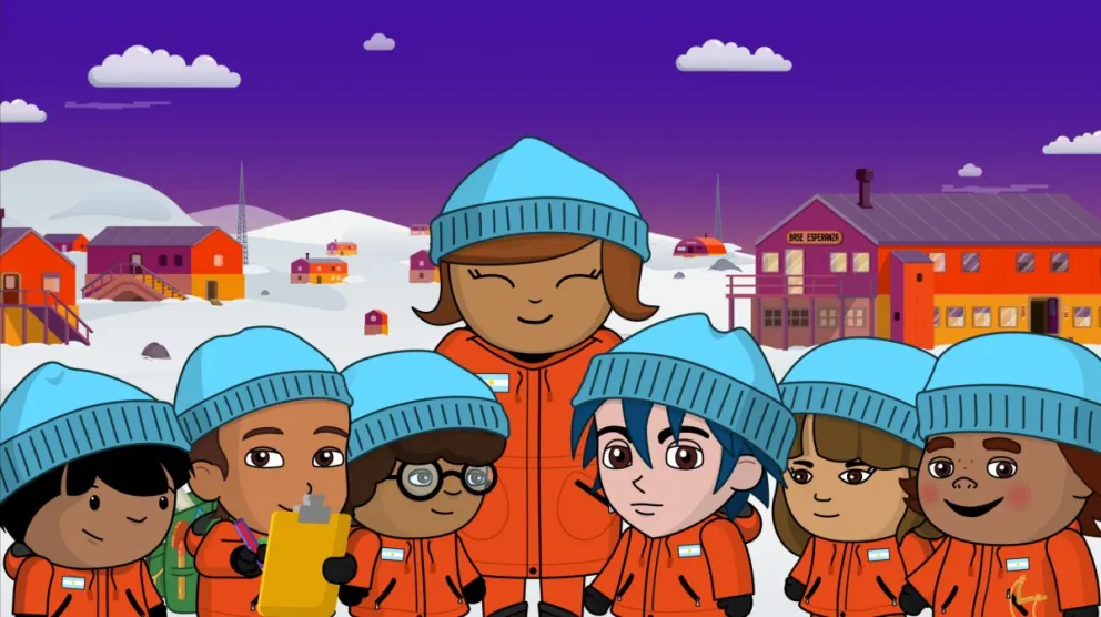 Zamba y sus amigos viajan a las islas del Atlántico Sur
