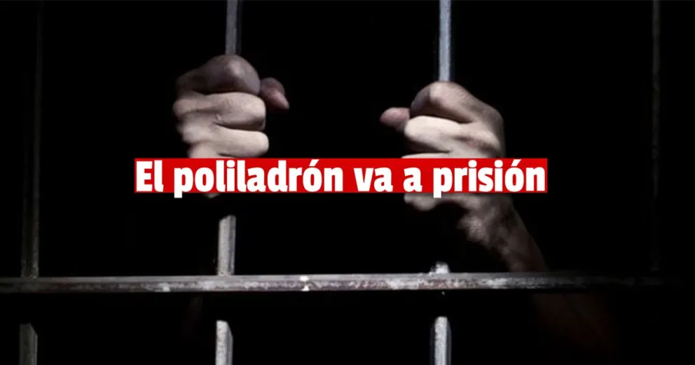 Más de 7 años de prisión para el hombre que tenía en su mochila armas y ropa de policía
