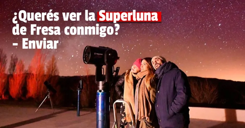 Mirá dónde observar la Superluna de Fresa en San Juan 
