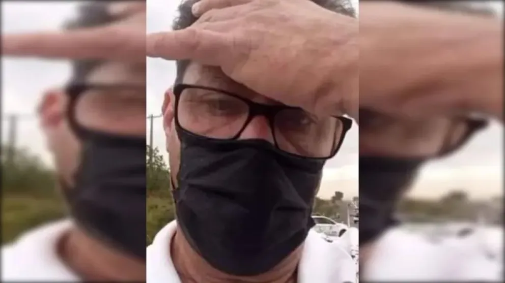 Fue a cubrir un accidente de tránsito y descubrió en vivo que la víctima era su hijo