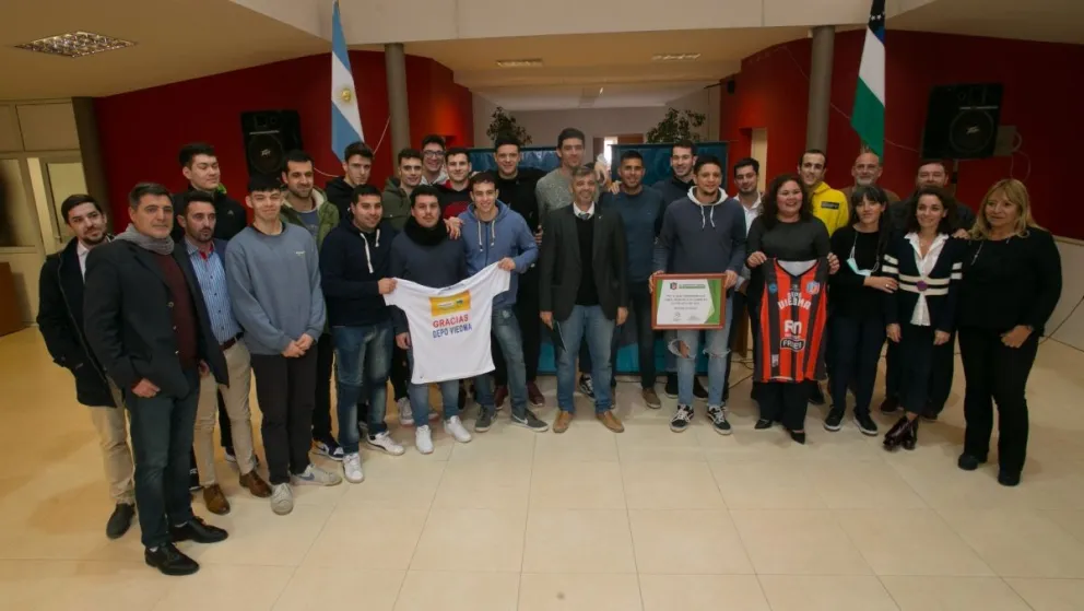 Deportivo Viedma fue distinguido en el Concejo Delibertante