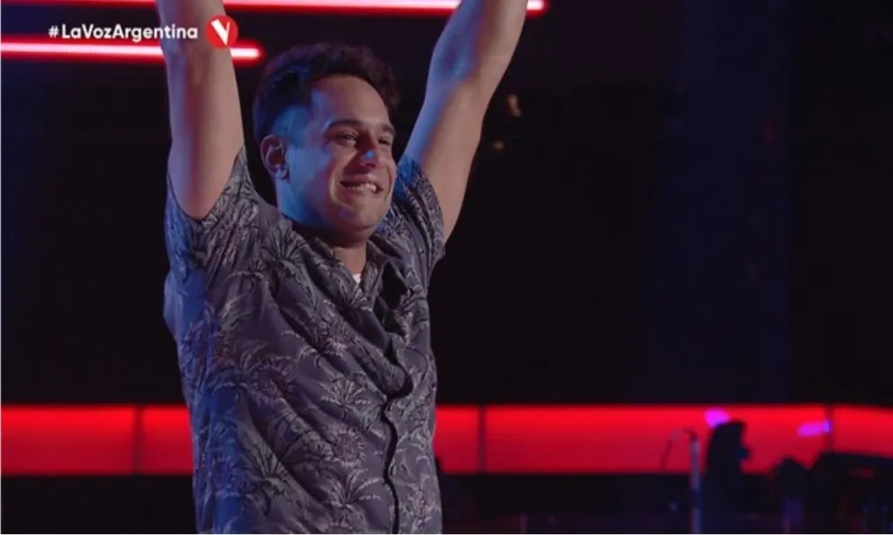La “Mano de Dios” ayudó a un talentoso participante de La Voz Argentina