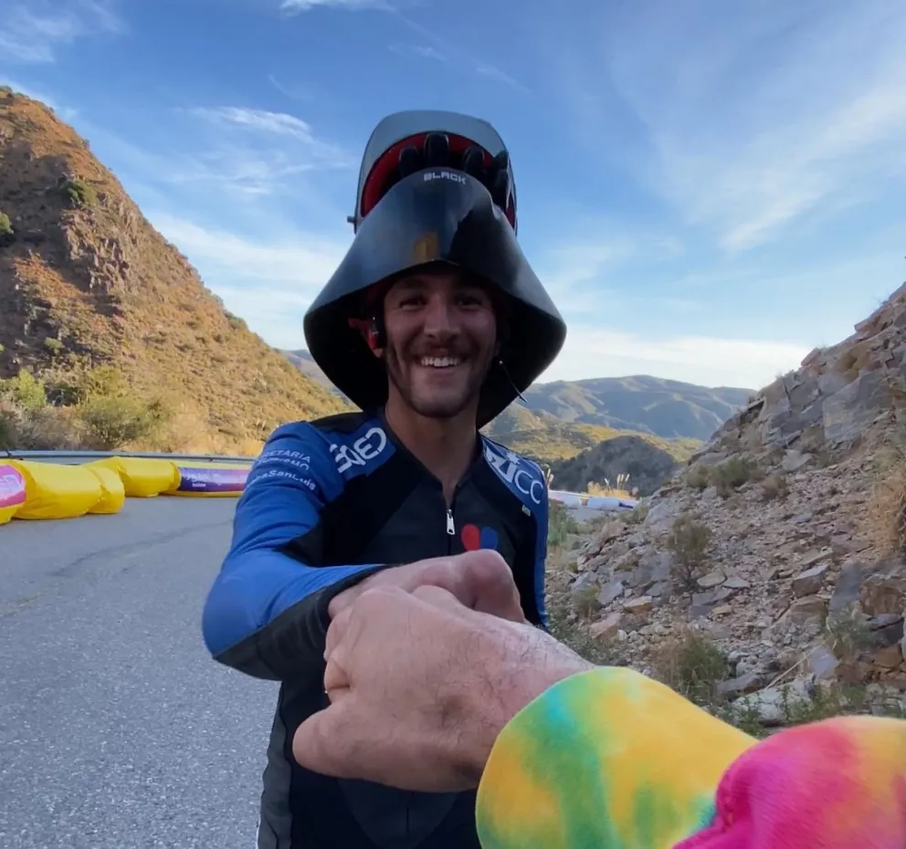 Nicolás Waiman entre los 3 riders más rápidos de Sudamérica