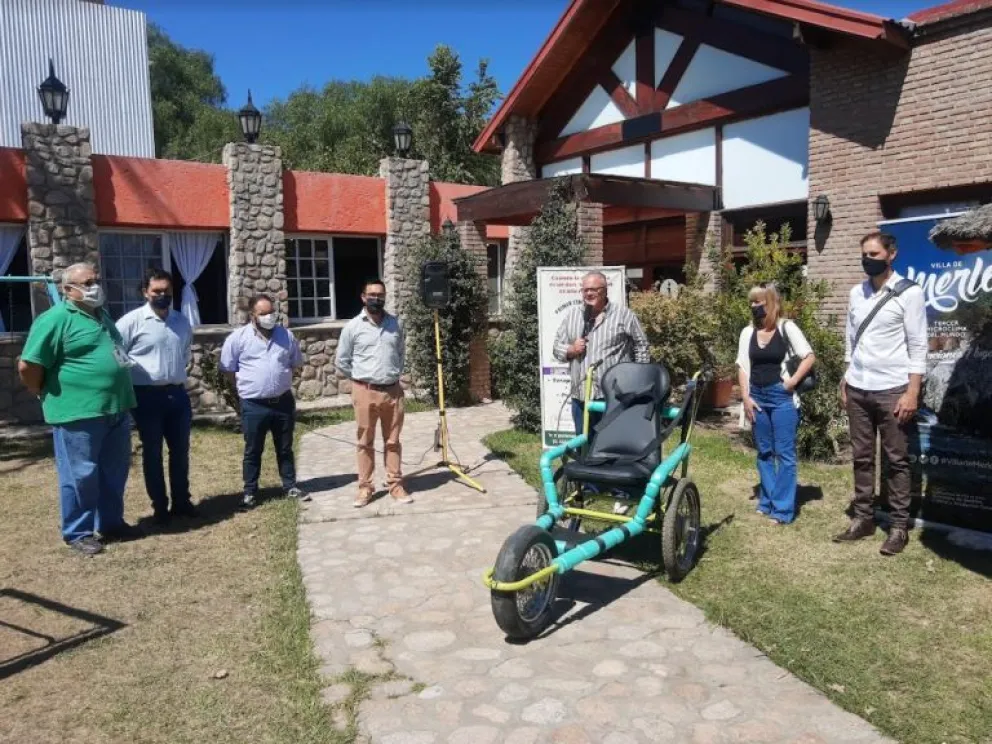 Jornada de turismo accesible en Villa de Merlo