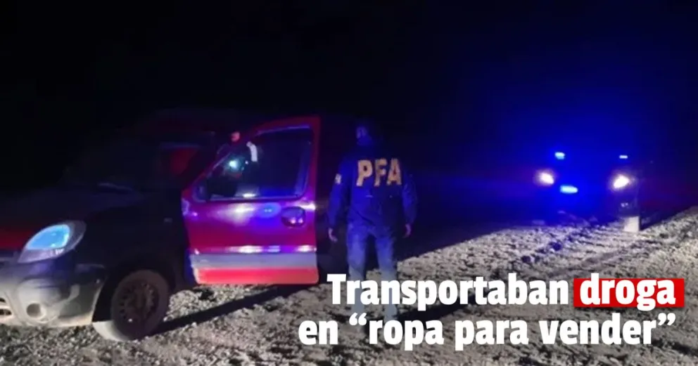 Media Agua: detienen a una pareja con aproximadamente un kilo de cocaína 