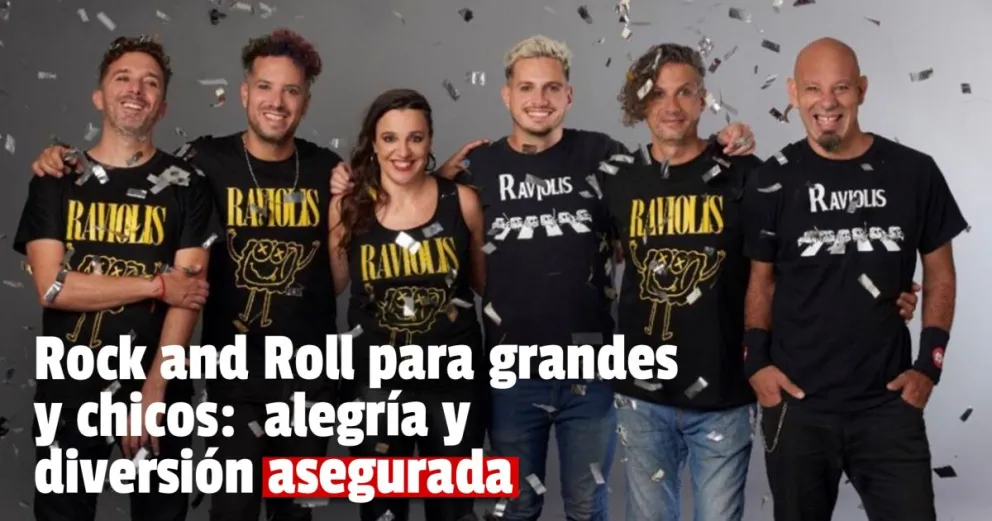 Los Raviolis llegan a San Juan con un show para disfrutar en familia 