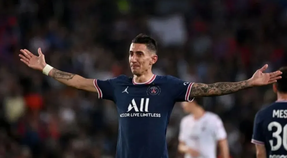 Carta especial: Di María fue homenajeado por el FIFA 22 tras su salida del PSG