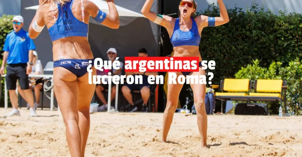 ¿Qué argentinas se lucieron en  Roma?