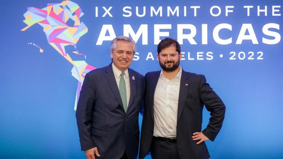 Fernández y Boric acordaron inversiones para gas y energía renovable