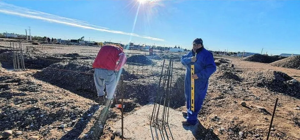 Pico Truncado avanza en la construcción de su Instituto de Carreras Terciarias y Oficios