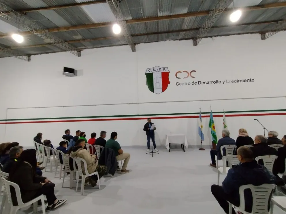 Deportivo Patagones tiene un nuevo espacio y lo inauguró al estilo de un club familiar
