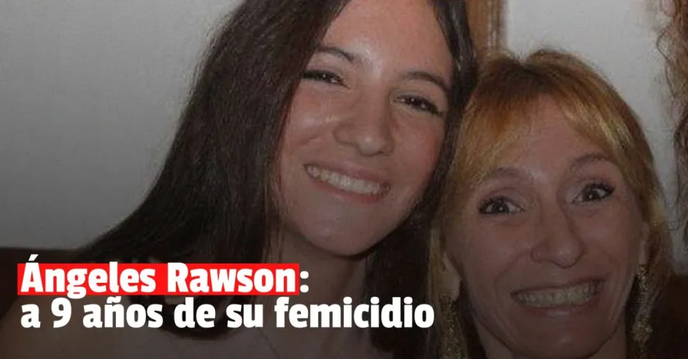 “Te extraño tanto que ahoga”: el mensaje de la madre de Ángeles Rawson a 9 años del femicidio