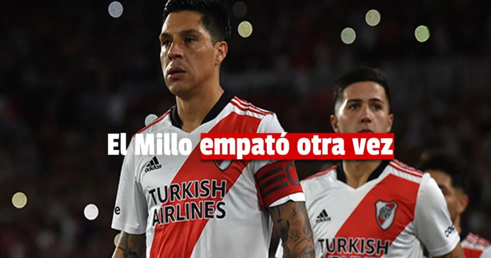 El Millo empató en el Monumental contra Atlético Tucumán 