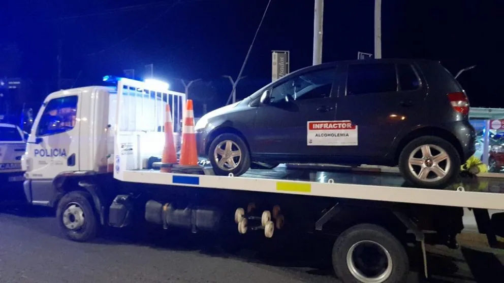 Controles de alcoholemia en rutas y caminos provinciales: el 17% de las pruebas fueron positivas