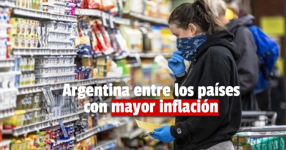 Se comparó el ritmo de inflación en 11 países y Argentina es una de las más afectadas