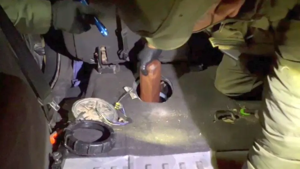 De Jujuy a Buenos Aires sin escalas: ocultaba más de 17 kilos de cocaína en el tanque de combustible