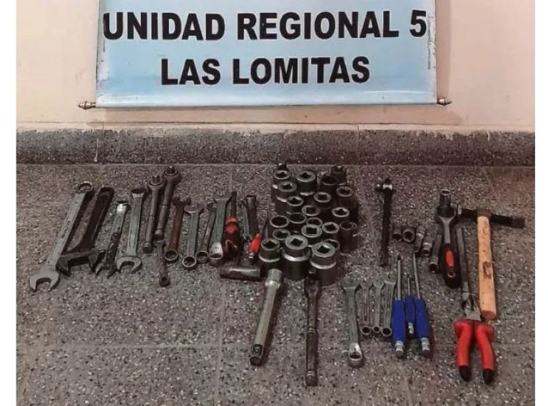 Efectivos desarticularon un hecho delictivo en Las Lomitas