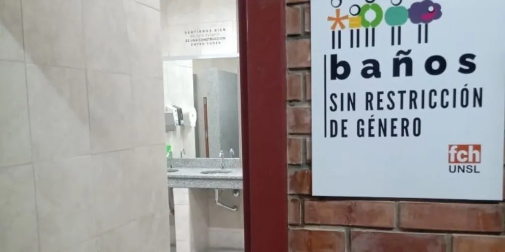 La UNSL habilitó baños sin restricción de género