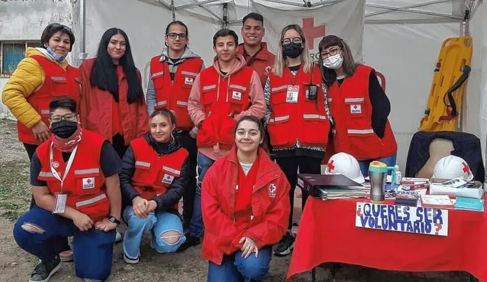 La Cruz Roja realizó una jornada recreativa de promoción de salud