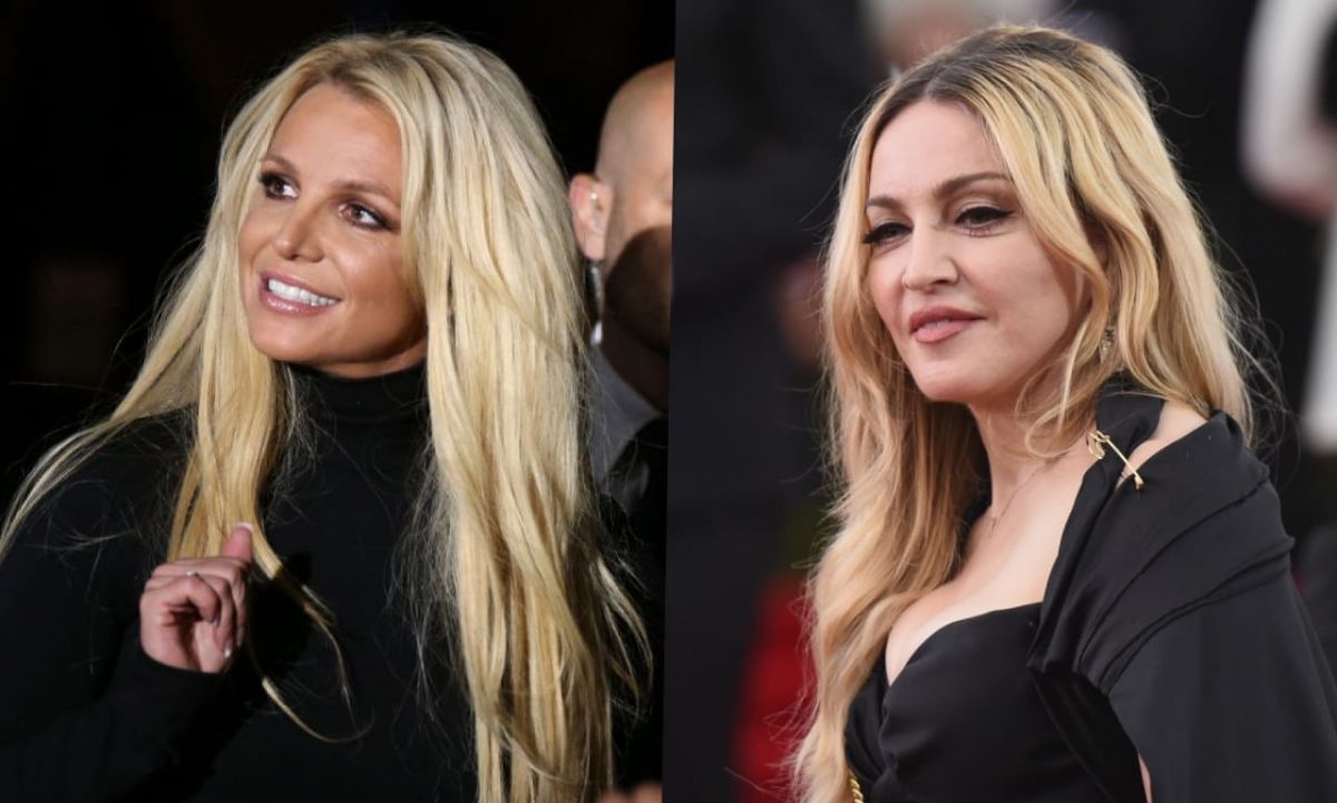 Britney Spears y Madonna recrearon el beso que se dieron en los premios MTV de 2003