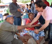 "Mi corazón está con ustedes": Gustavo Sáenz saludó a los tartagalenses por su día