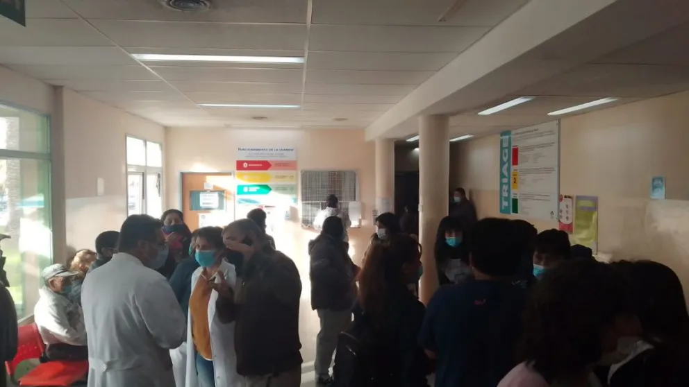 Trabajadores de la Salud tomaron la guardia del hospital