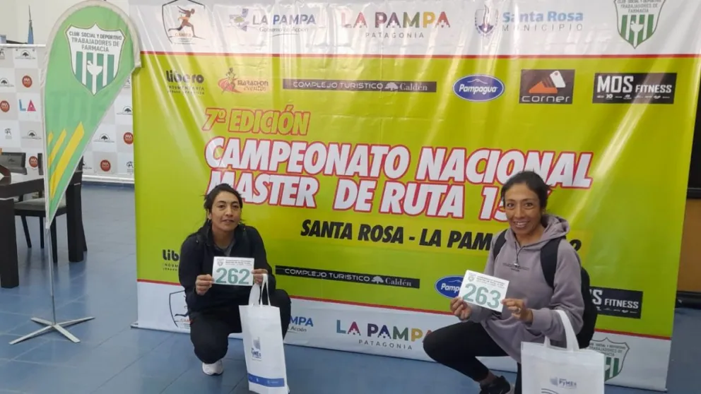 Atletas máster de Bariloche se lucieron en Santa Rosa