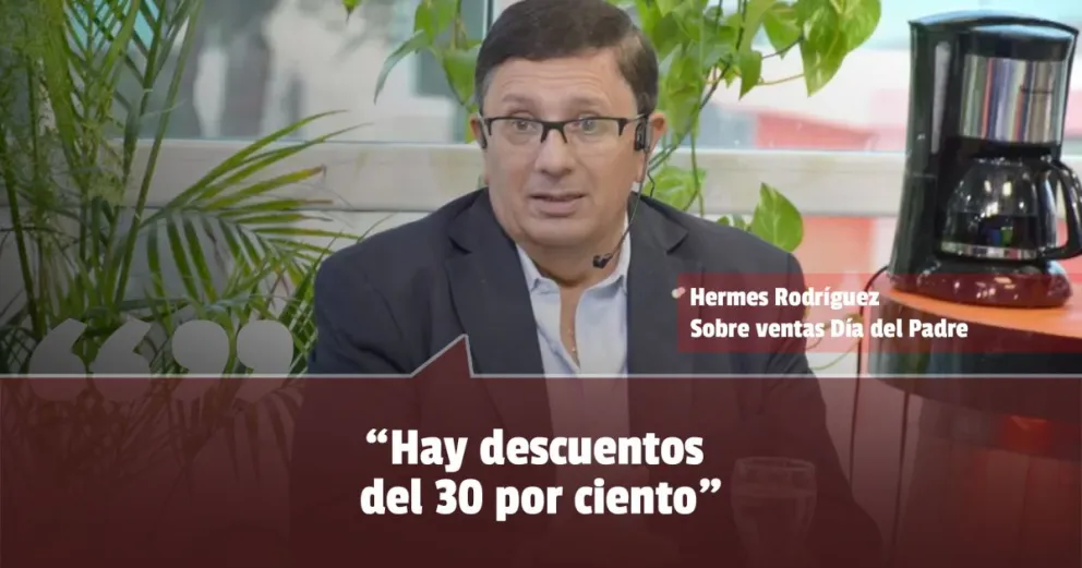 Hermes Rodríguez: "Hay descuentos del 30 por ciento"