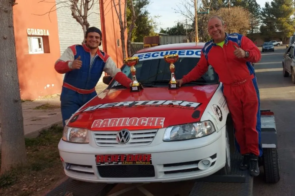 En el Rally Neuquino, un buen paso local por Plaza Huincul