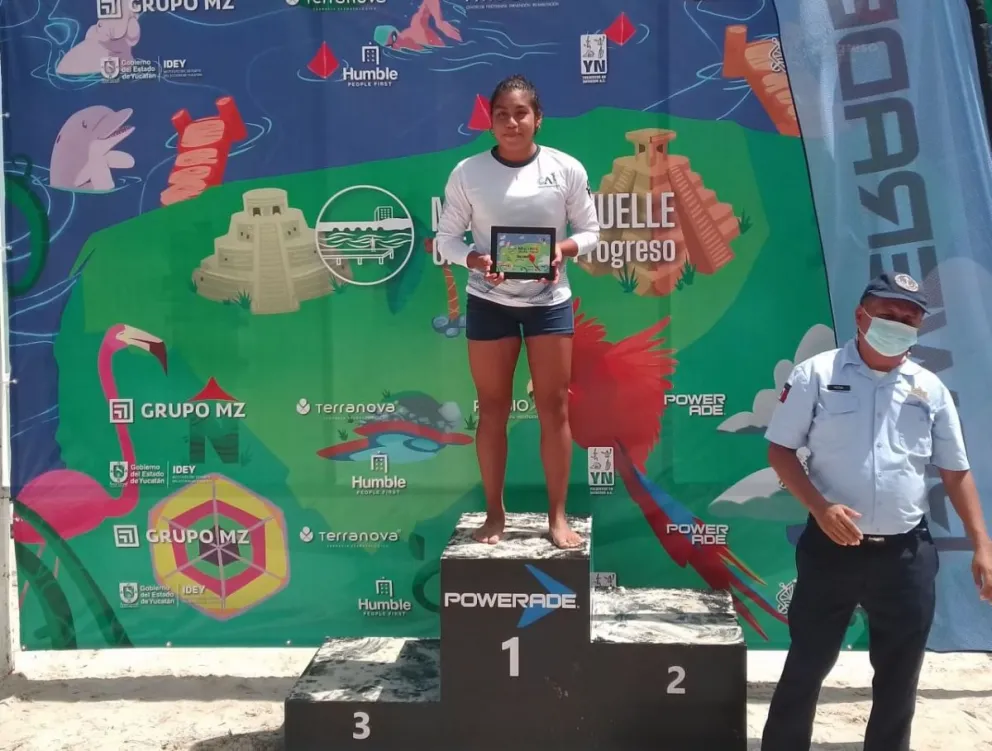 Mayte Puca volvió a brillar y triunfar en México