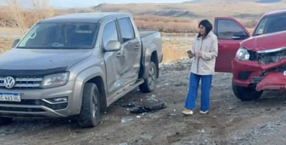 Cuatro vehículos involucrados en un accidente vial sobre la Ruta 234