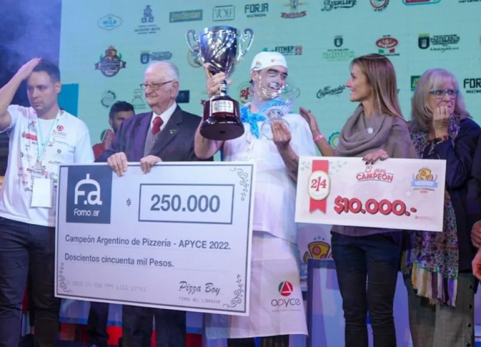El gran campeón de la pizza es de Neuquén y va por el título Mundial
