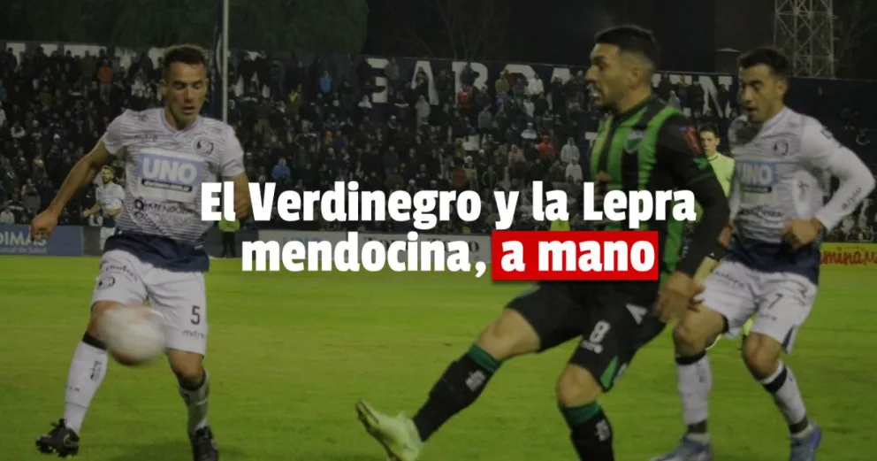 El Verdinegro no pudo con la Lepra mendocina