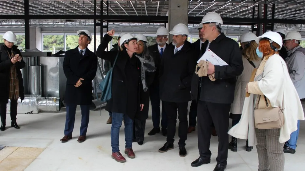 El ministro de Educación recorrió el campus de la UNRN