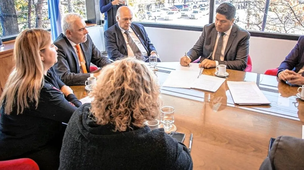 El Gobierno se reunió con miembros del Superior Tribunal de Justicia para avanzar en la creación del Instituto Penitenciario Provincial 