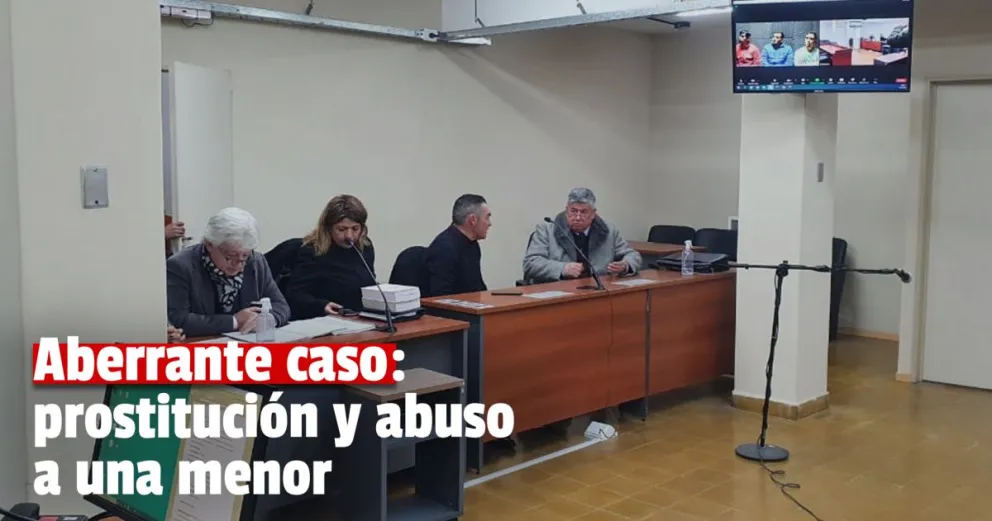 Condenaron a tres sujetos por abusar de una menor de edad 