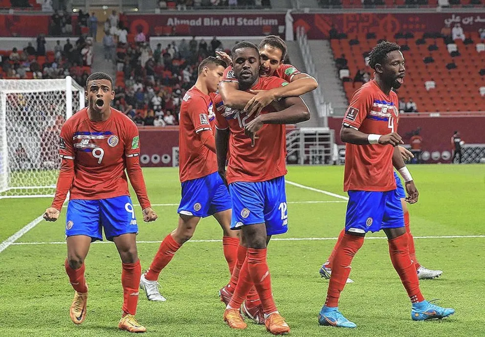 Costa Rica completó el fixture del Mundial de Qatar 2022