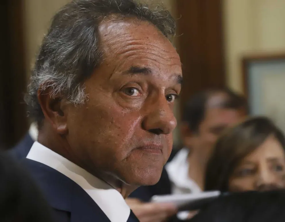 Scioli volvió a meter presión para que el Frente de Todos vaya a las PASO