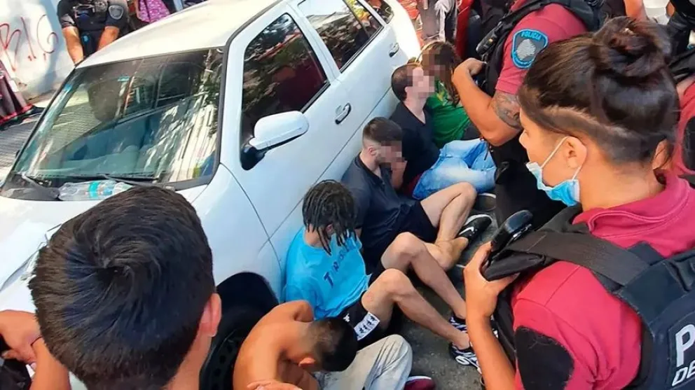 Violación grupal en Palermo: resultados de ADN positivo para dos de los seis detenidos 