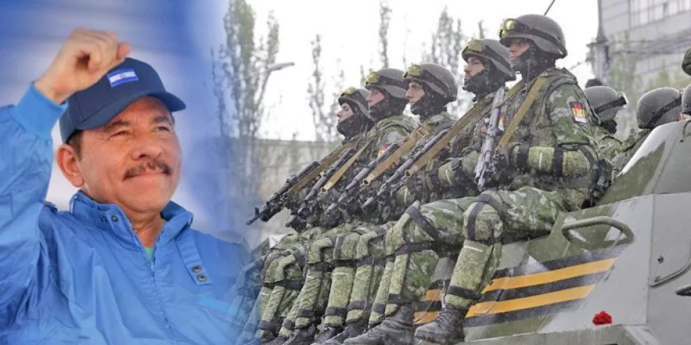 Nicaragua autorizó el ingreso de tropas rusas, tras el pedido de ayuda del presidente Ortega