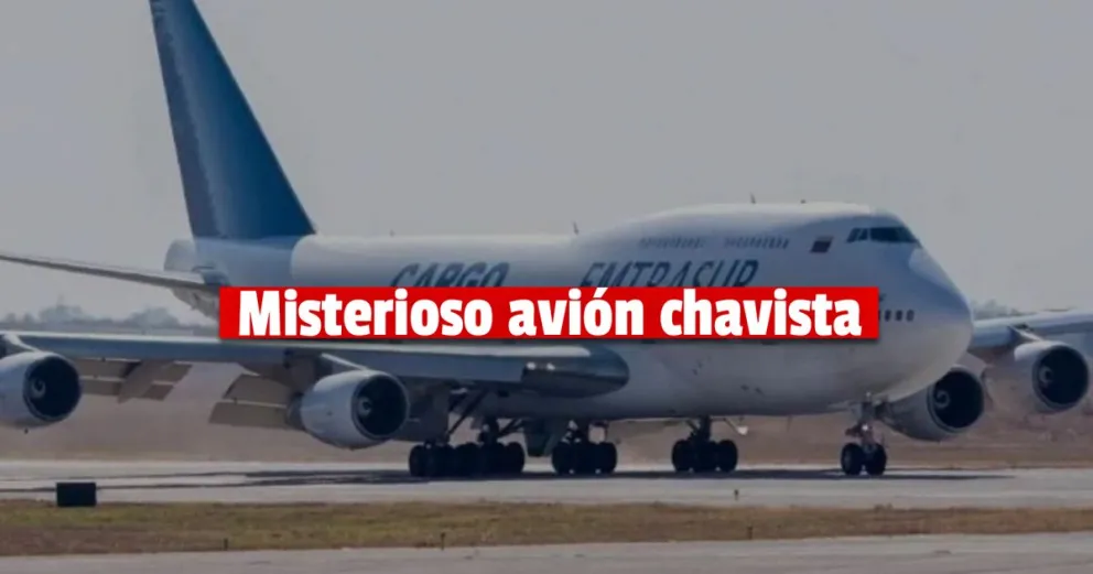 Un misterioso avión venezolano quedó retenido en Ezeiza