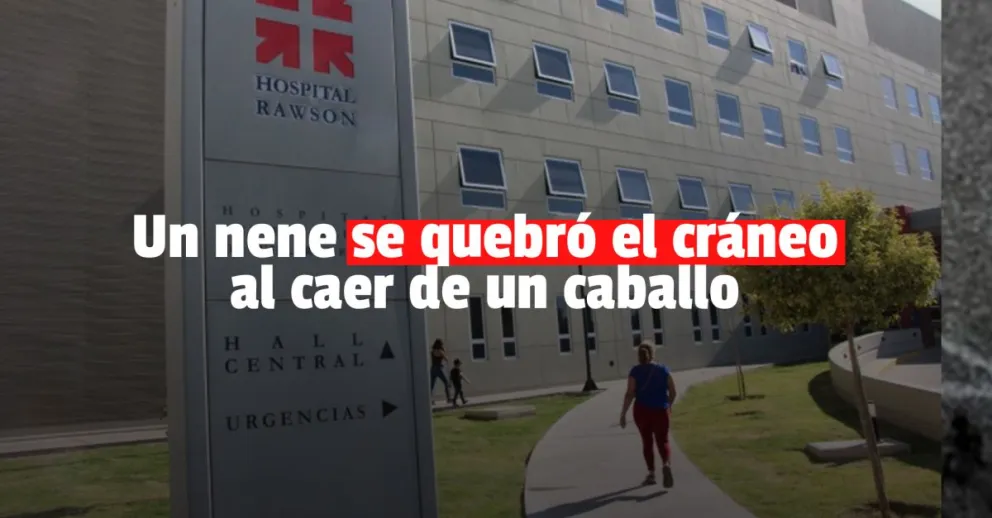 Un niño cayó de su caballo y se fracturó el cráneo 
