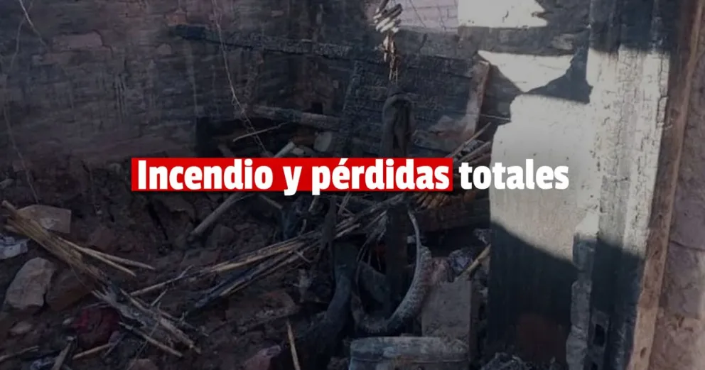 San Martín: una familia sufrió un incendio y necesita ayuda