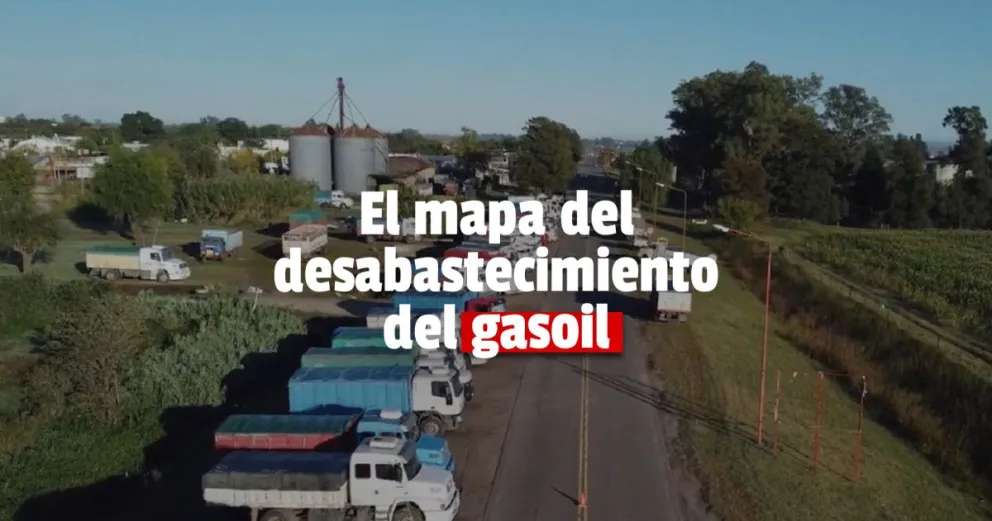 La falta de gasoil también complica a la Patagonia y ya son 21 las provincias afectadas